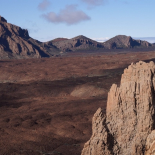 Lava fields, Teide